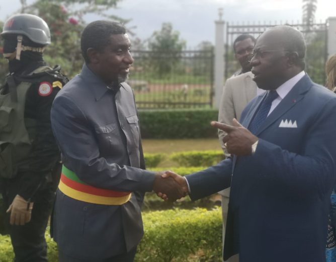 Visite du MINDDEVEL à Bertoua 1er